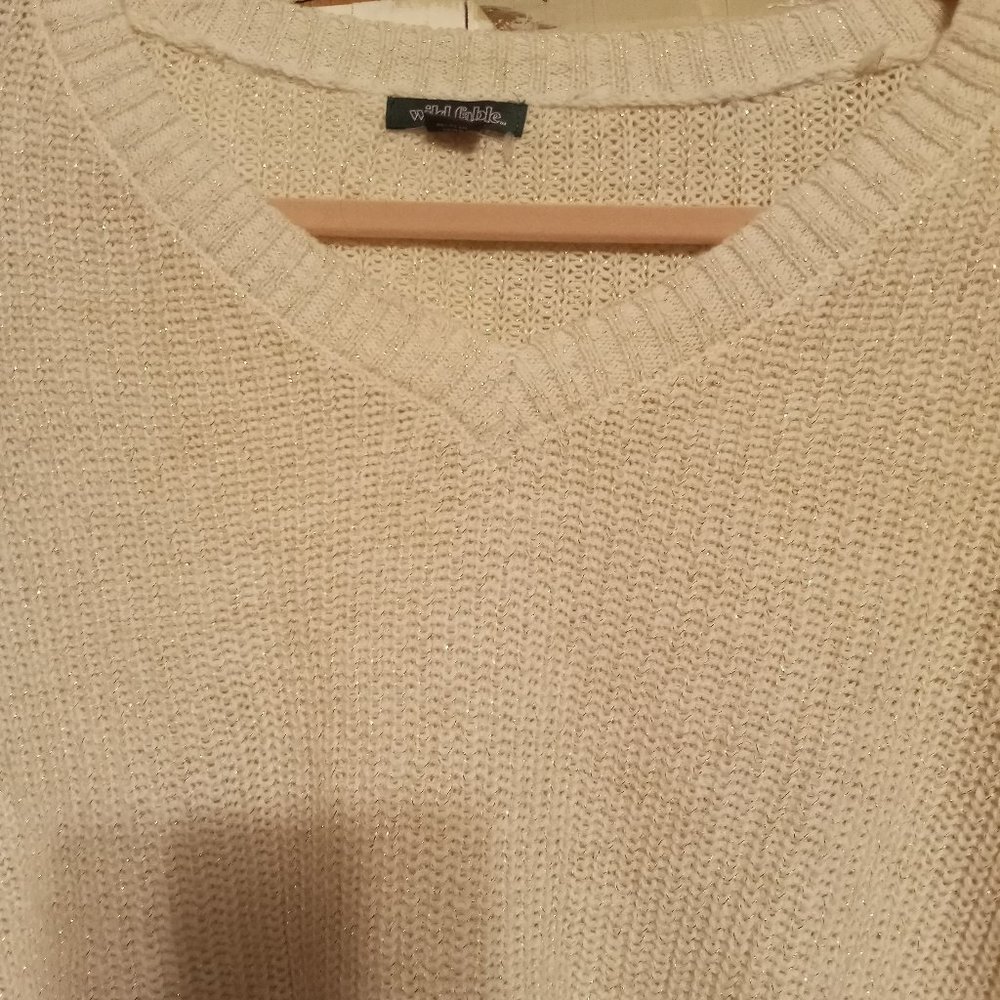 Crop sweater